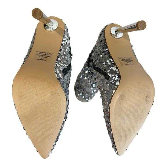 NIB Steve Madden Vivee Sequin Over-The-Knee Dress Boots Size 9.5 $149 - Picture 7 of 9